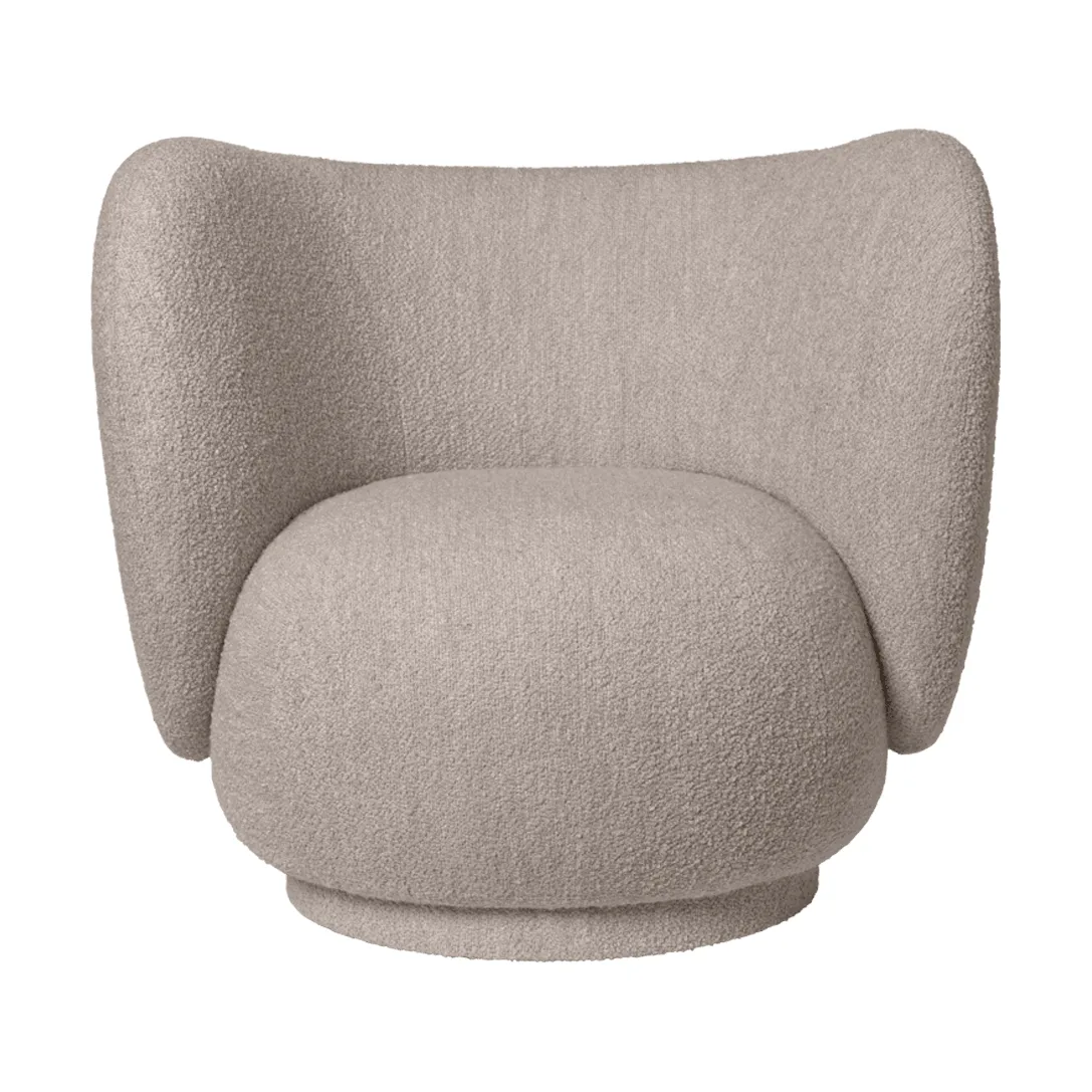 Fotel dziecięcy Rico kids lounge chair, Natural Ferm Living