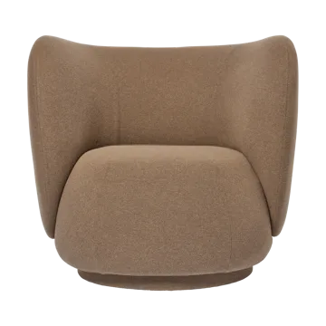 Fotel lounge Rico - Autum-0361 Dark Sand - Ferm Living