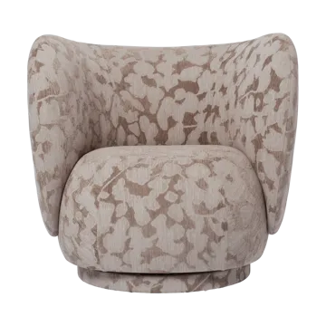 Fotel lounge Rico - Cilla-Taupe - Ferm Living