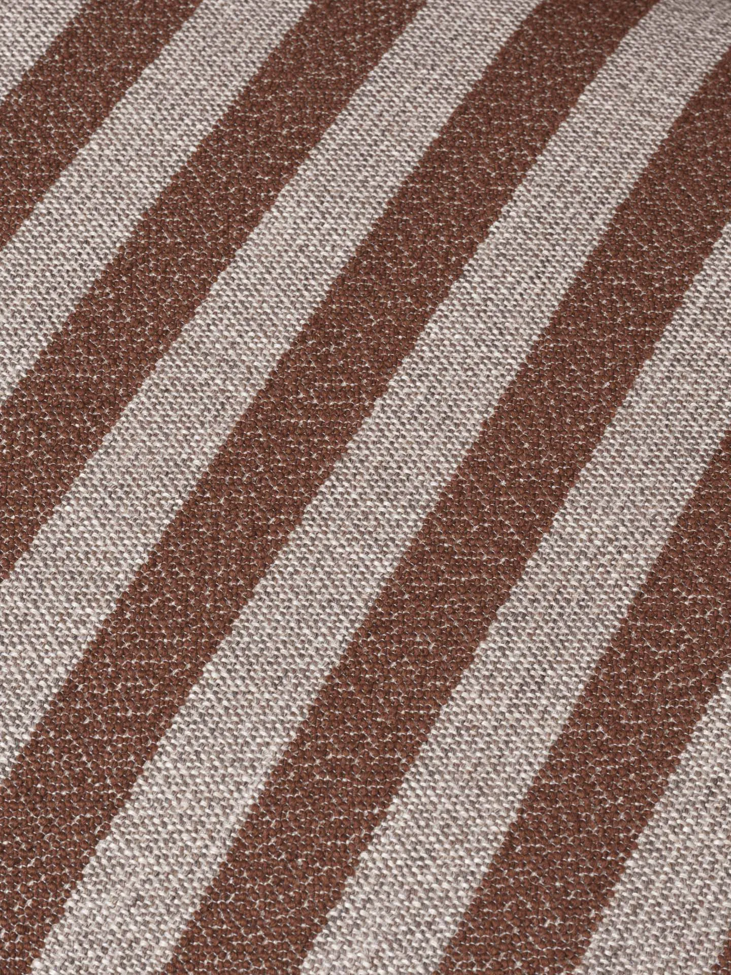 Fotel Rico lounge chair piccolo, Louisiana, Sand-chocolate Ferm Living