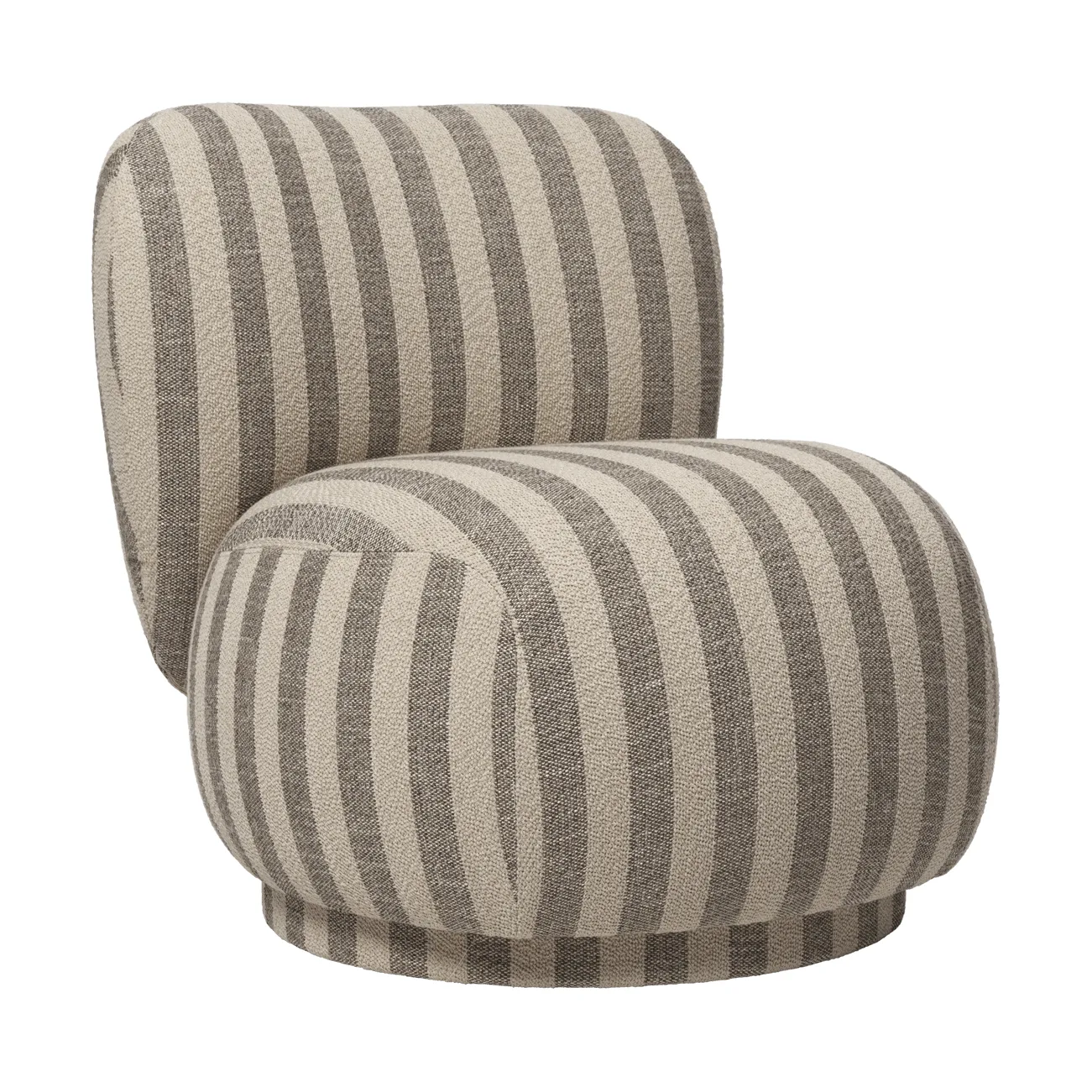 Fotel Rico lounge chair piccolo, Louisiana, Sand-off-white Ferm Living