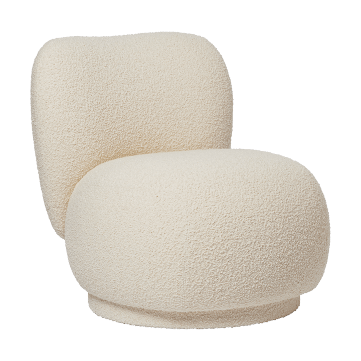 Fotel Rico lounge chair piccolo, Nordic Bouclé-Off-white Ferm Living