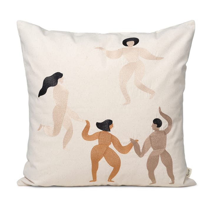 Free poduszka 50x50 cm - natural - Ferm Living