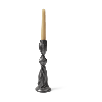 Gale świecznik 25 cm - Blackened Aluminium - ferm LIVING