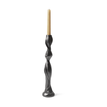Gale świecznik 38 cm - Blackened Aluminium - Ferm Living