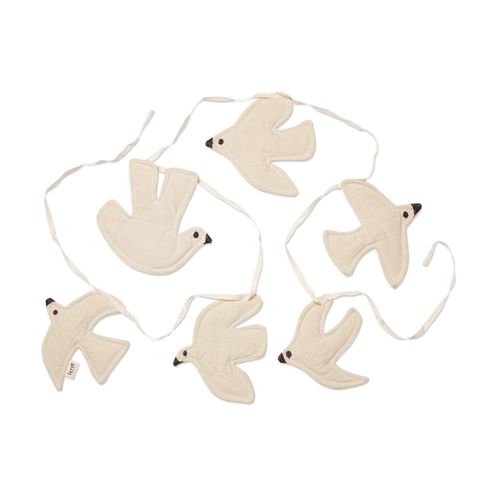 Girlanda Swif bird 220 cm - Undyed - Ferm Living