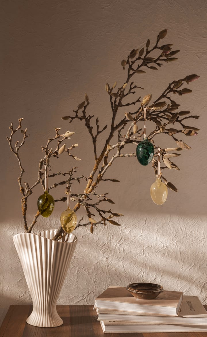 Glass easter eggs 4-pak - Mixed dark - ferm LIVING
