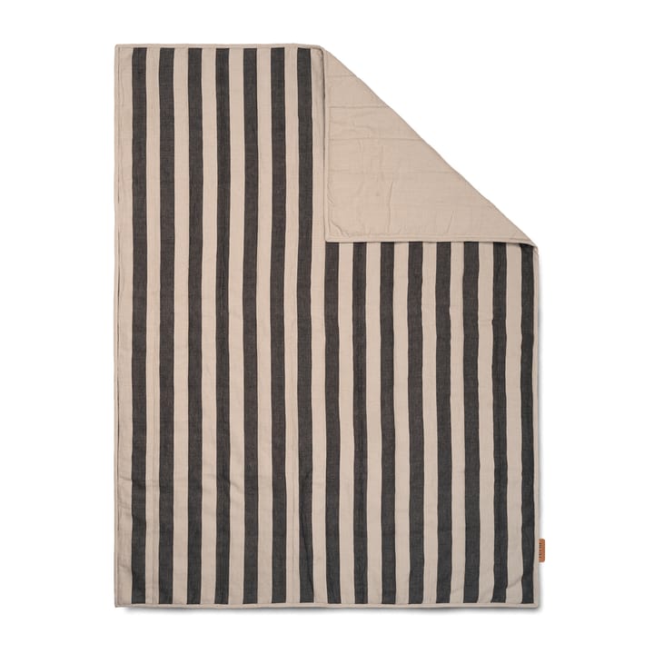 Grand koc 120x170 cm - Sand-black - Ferm Living