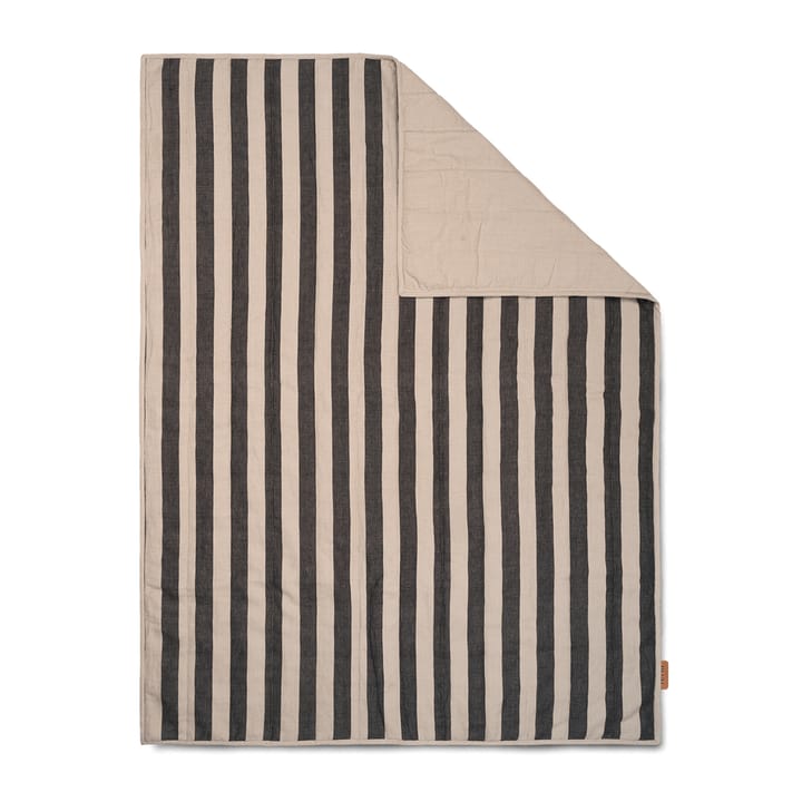 Grand koc 120x170 cm - Sand-black - Ferm LIVING