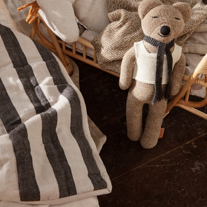 Grand koc 120x170 cm, Sand-black Ferm Living