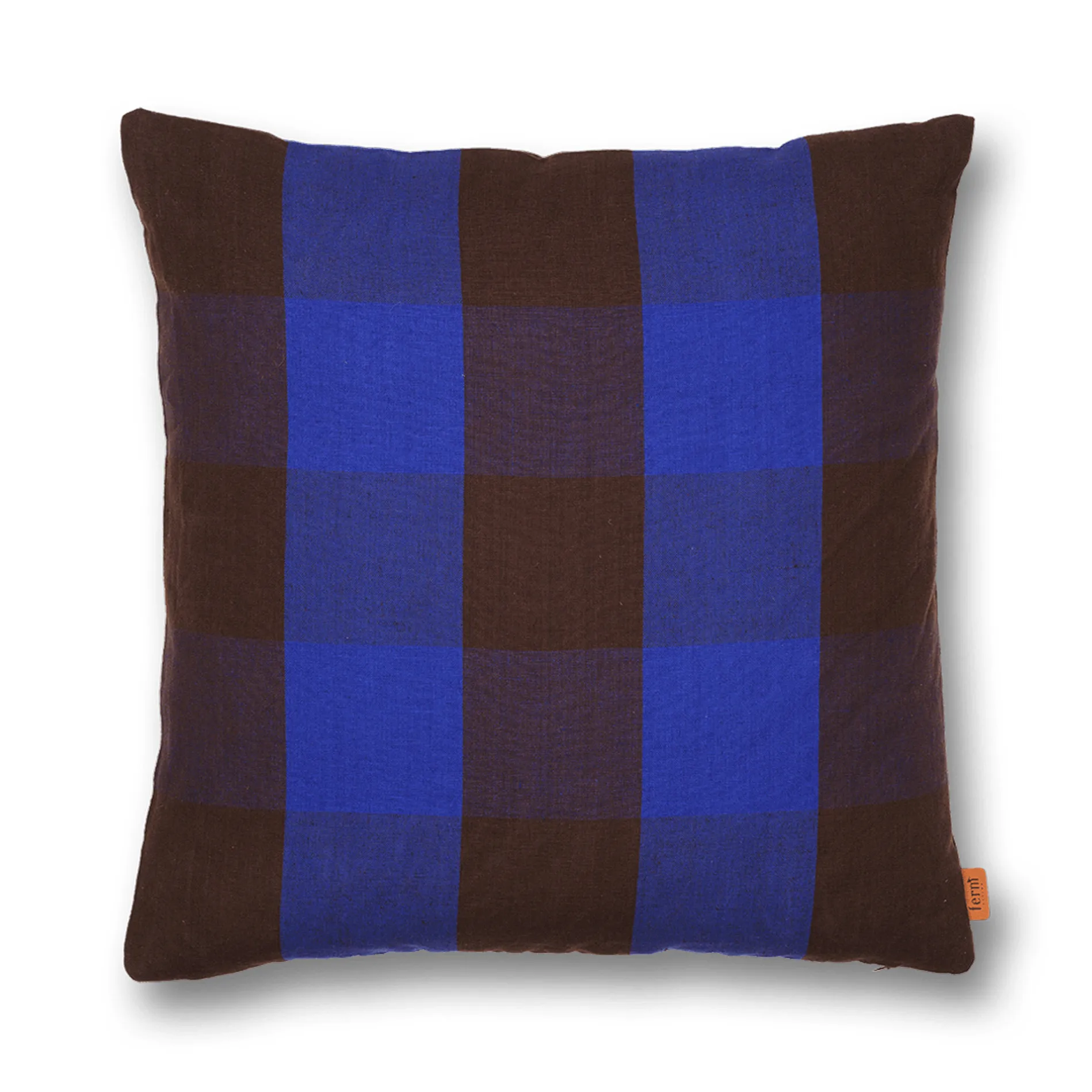 Grand poduszka 50x50 cm, Chocolate-bright Niebieski Ferm Living