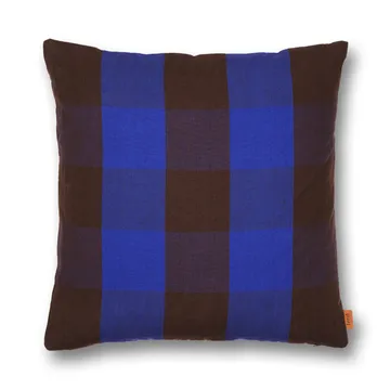 Grand poduszka 50x50 cm - Chocolate-bright Niebieski - Ferm Living