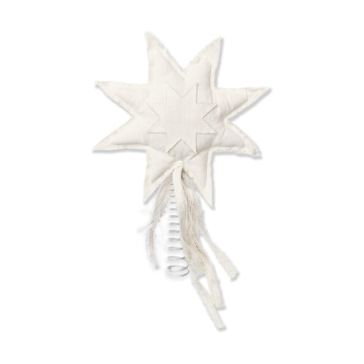 Gwiazda na choinkę Vela Star Treetopper - Natural - ferm LIVING