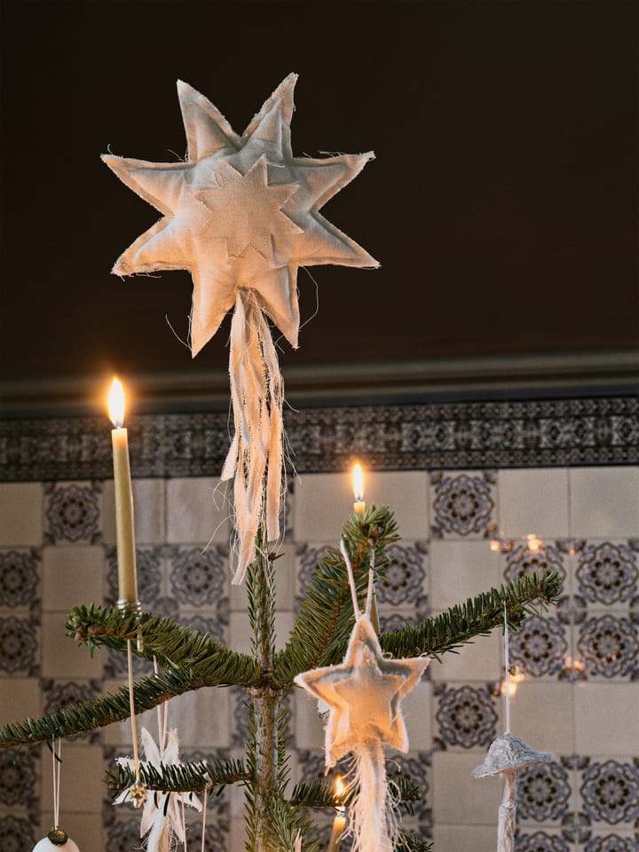 Gwiazda na choinkę Vela Star Treetopper, Natural Ferm Living