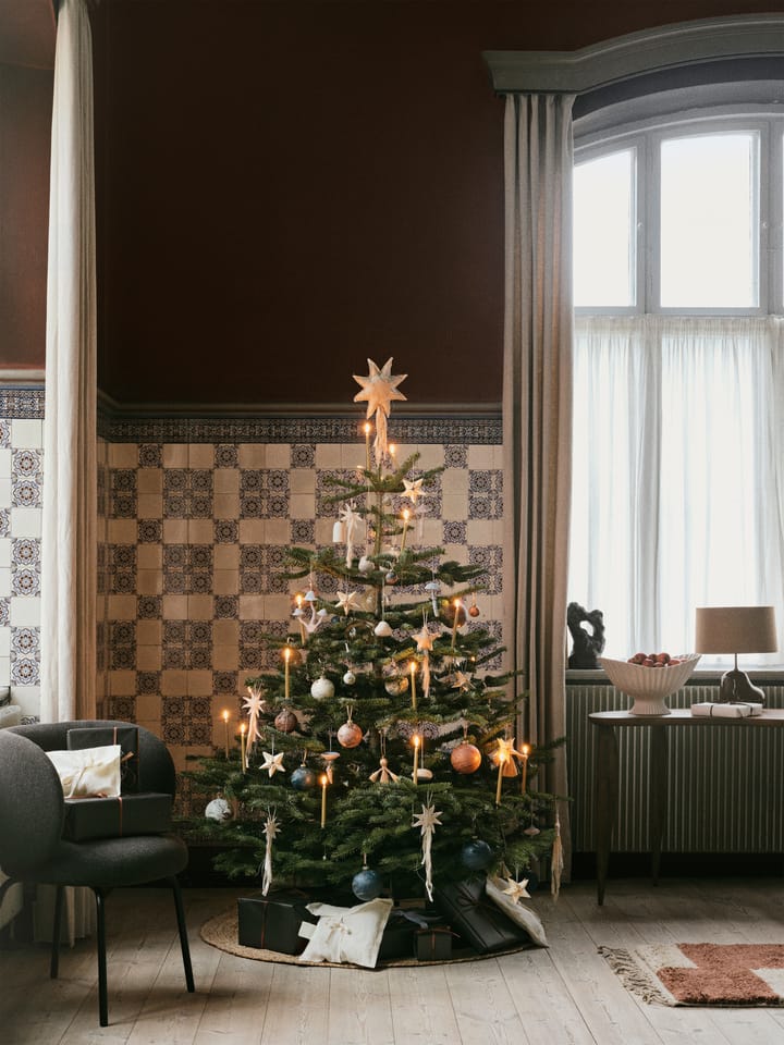 Gwiazda na choinkę Vela Star Treetopper - Natural - ferm LIVING