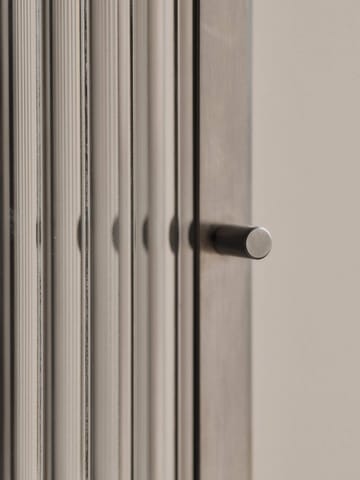 Haze szafka ścienna - Reeded glass - stainless steel - Ferm Living