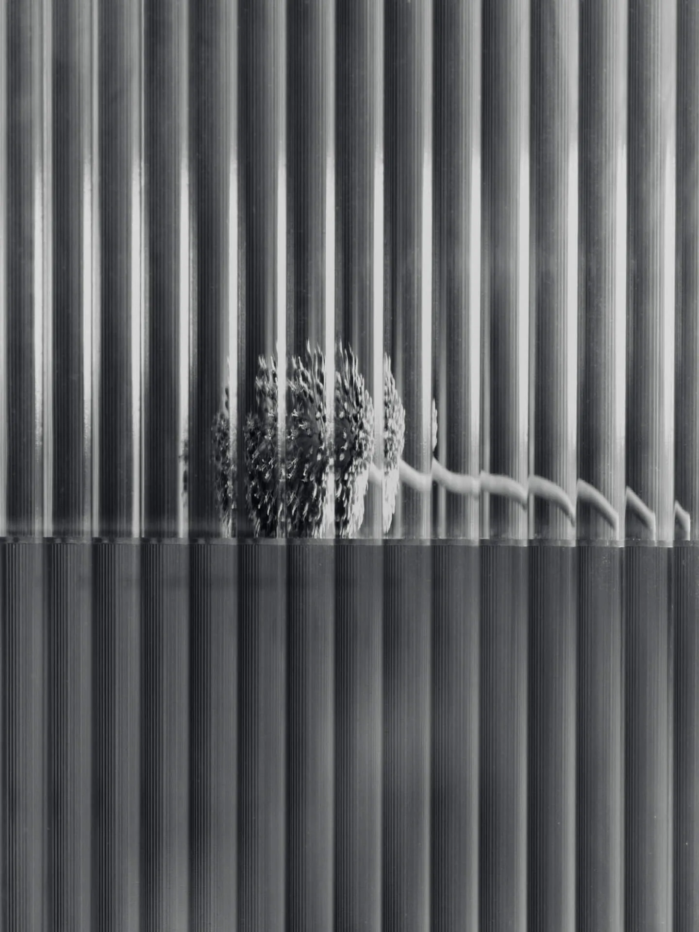 Haze szafka ścienna, Reeded glass - stainless steel Ferm Living