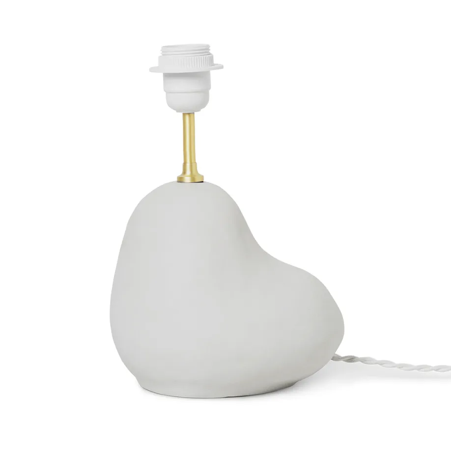 Hebe podstawa do lampy, mała, Off-white matt Ferm Living
