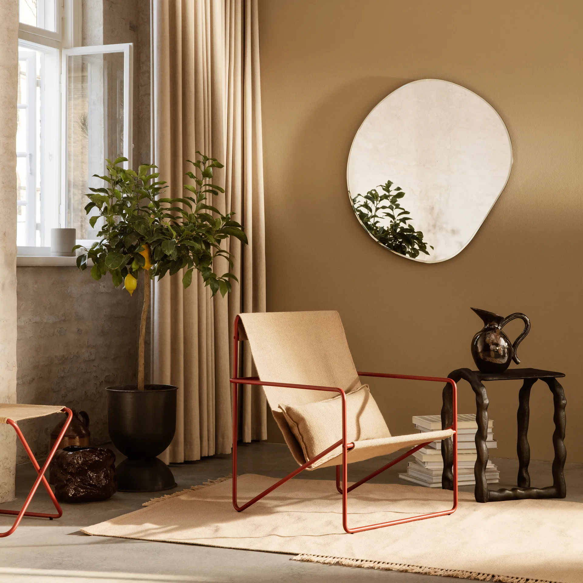 Hem dywan mały 80x140 cm, sand Ferm Living