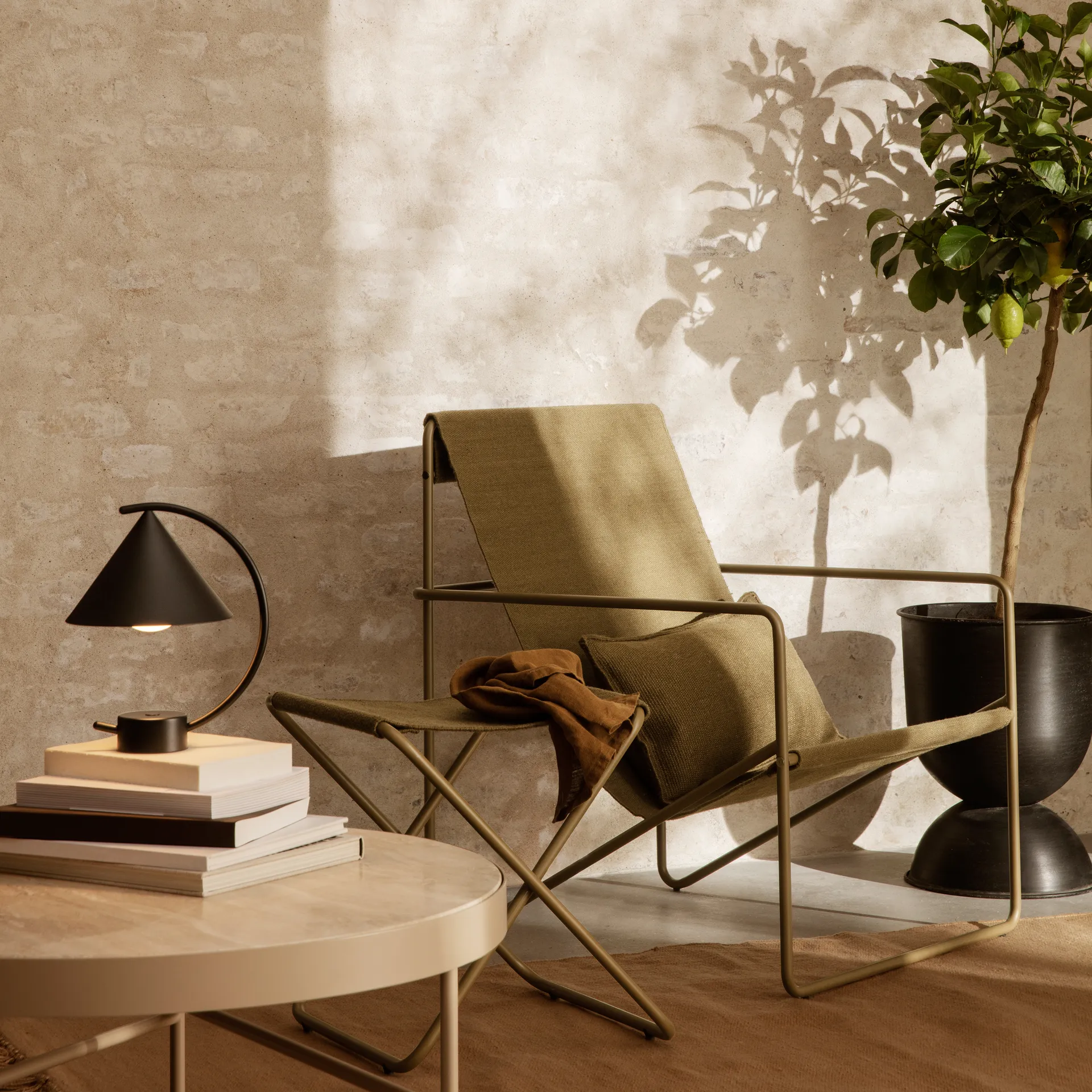 Hem dywan średni 140x200 cm, Sand Ferm Living