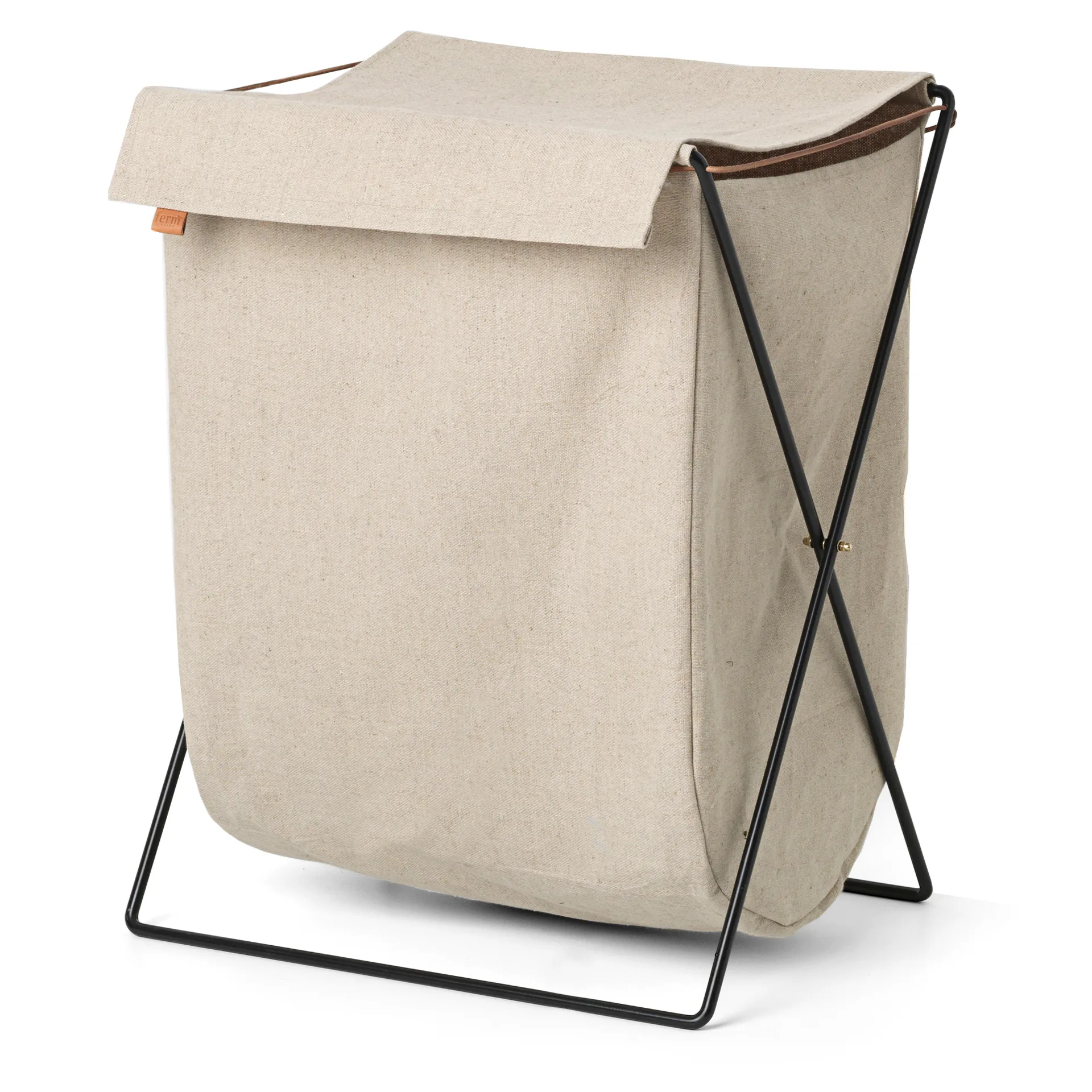 Herman kosz na pranie, Czarny Ferm Living