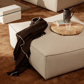 Herringbone narzuta 120x180 cm - dark coffee - Ferm Living