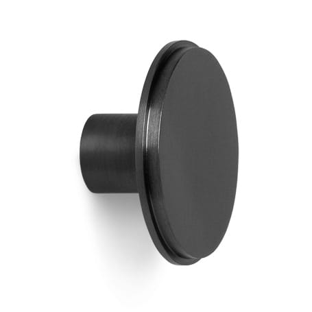 Hook miedziany czarny wieszak/uchwyt, duży Ø4.8 cm Ferm Living