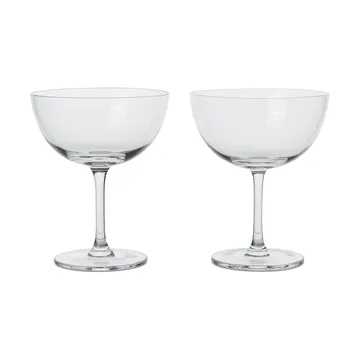 Host kieliszki do koktajli 240 ml, 2‑pak - Clear - Ferm Living
