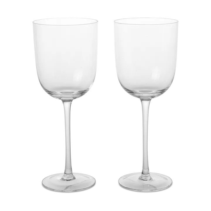 Host kieliszki do wina białego 300 ml, 2‑pak - Jasne - Ferm Living