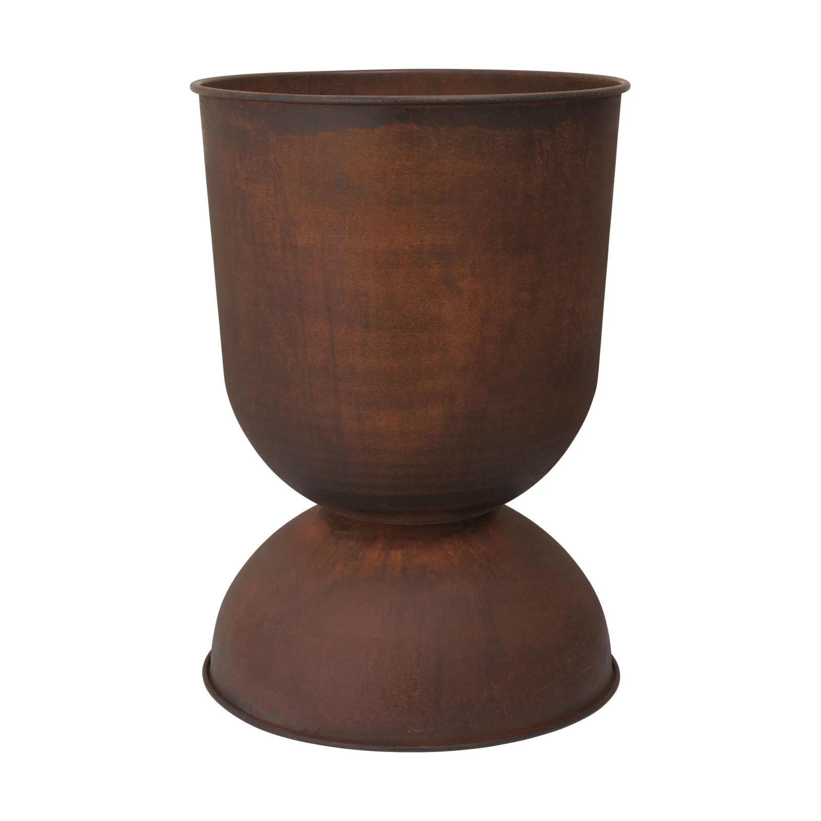 Hourglass doniczka, duża Ø50 cm, Rust Ferm Living