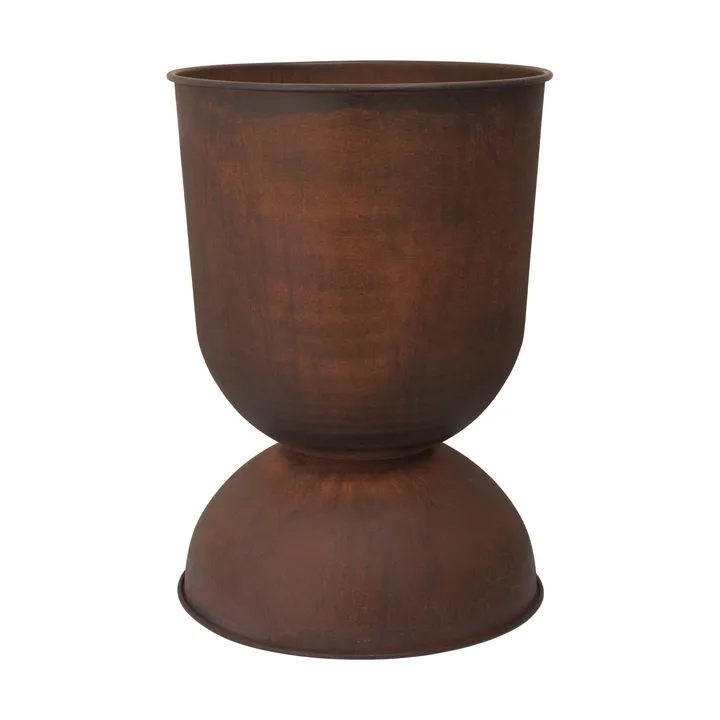 Hourglass doniczka, duża Ø50 cm - Rust - Ferm Living