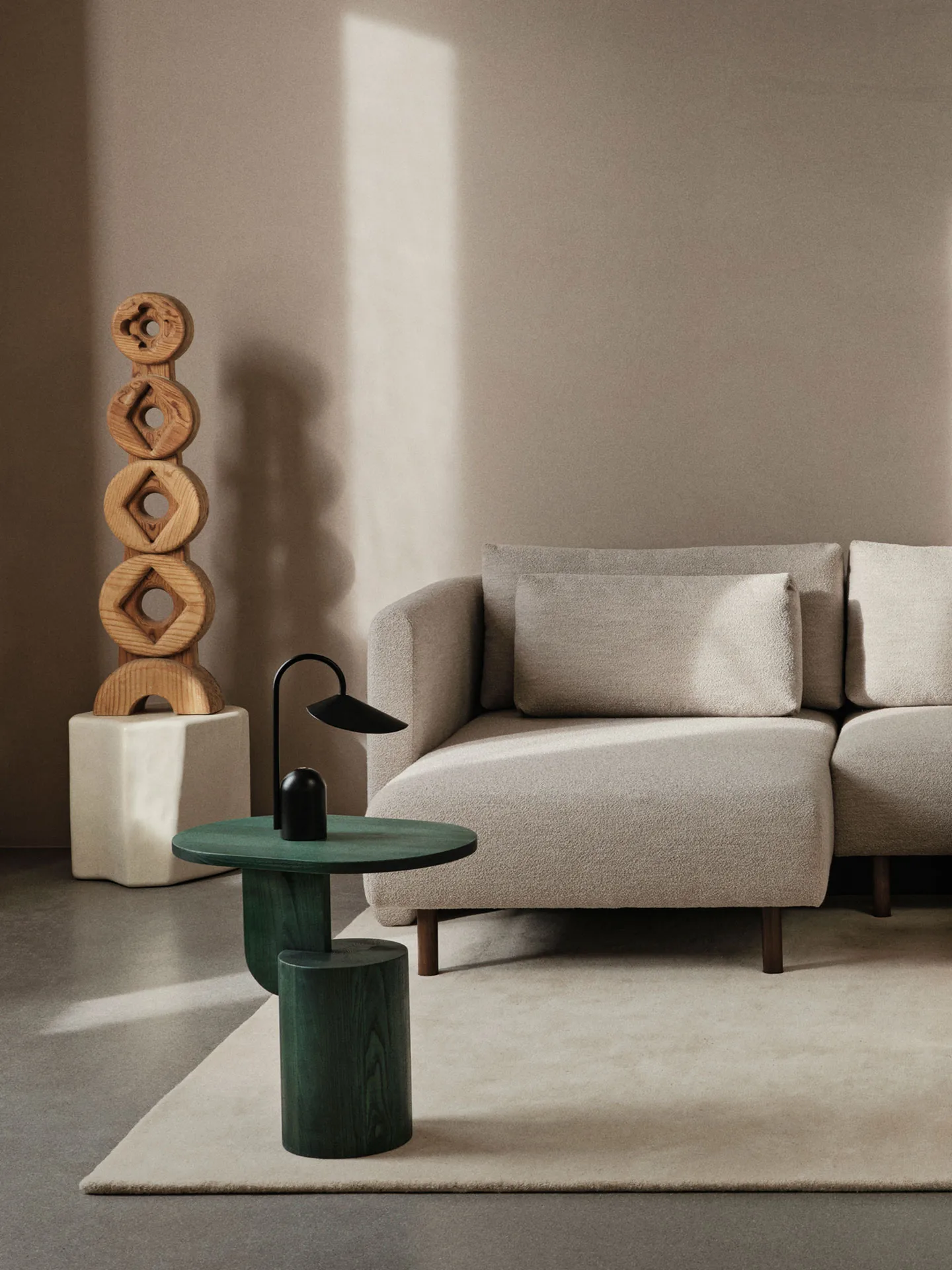 Insert komoda, Myrtle Green Stained Ferm Living