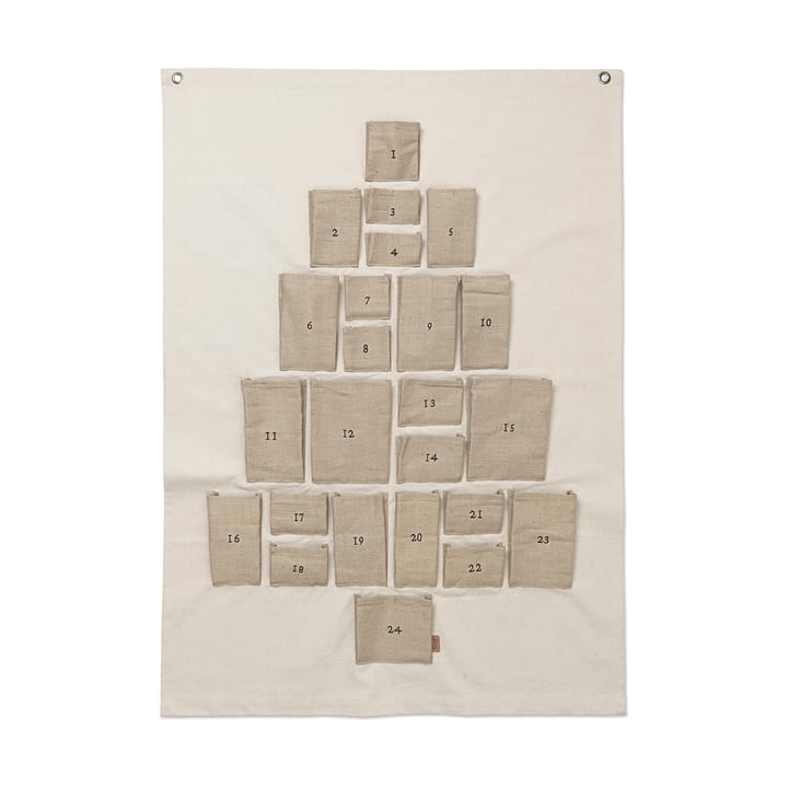 Kalendarz adwentowy Pine - Maxi, 90x125 cm - Ferm LIVING