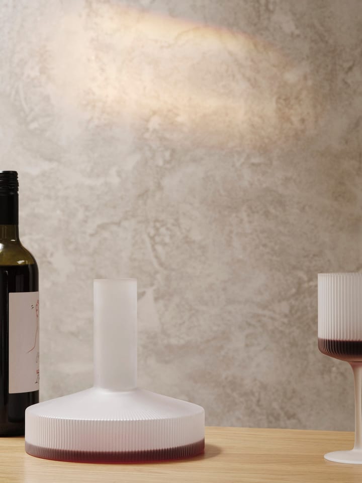 Karafka do wina Ripple, Frosted Ferm Living