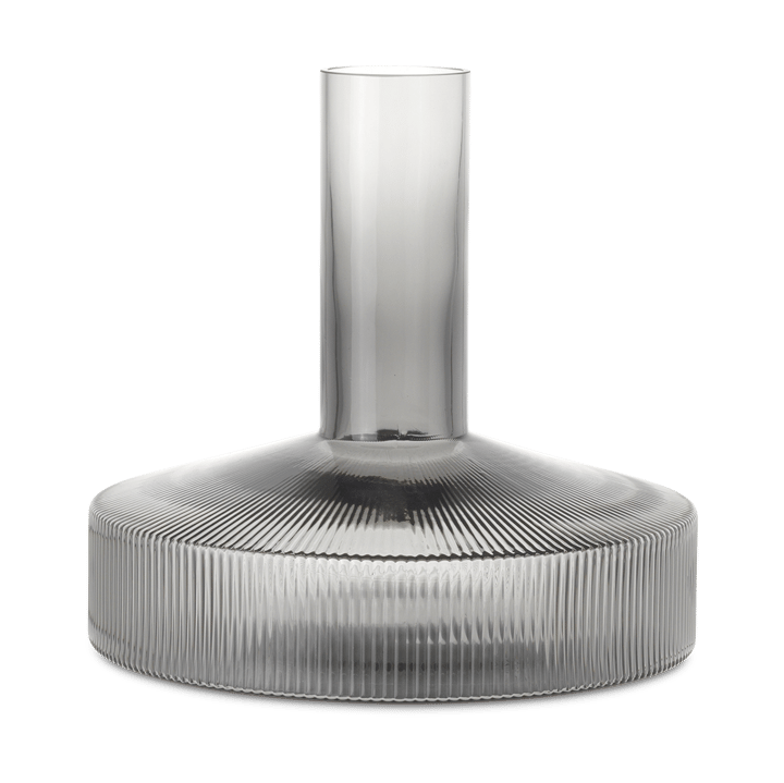 Karafka do wina Ripple - Popielaty dymiony - Ferm Living