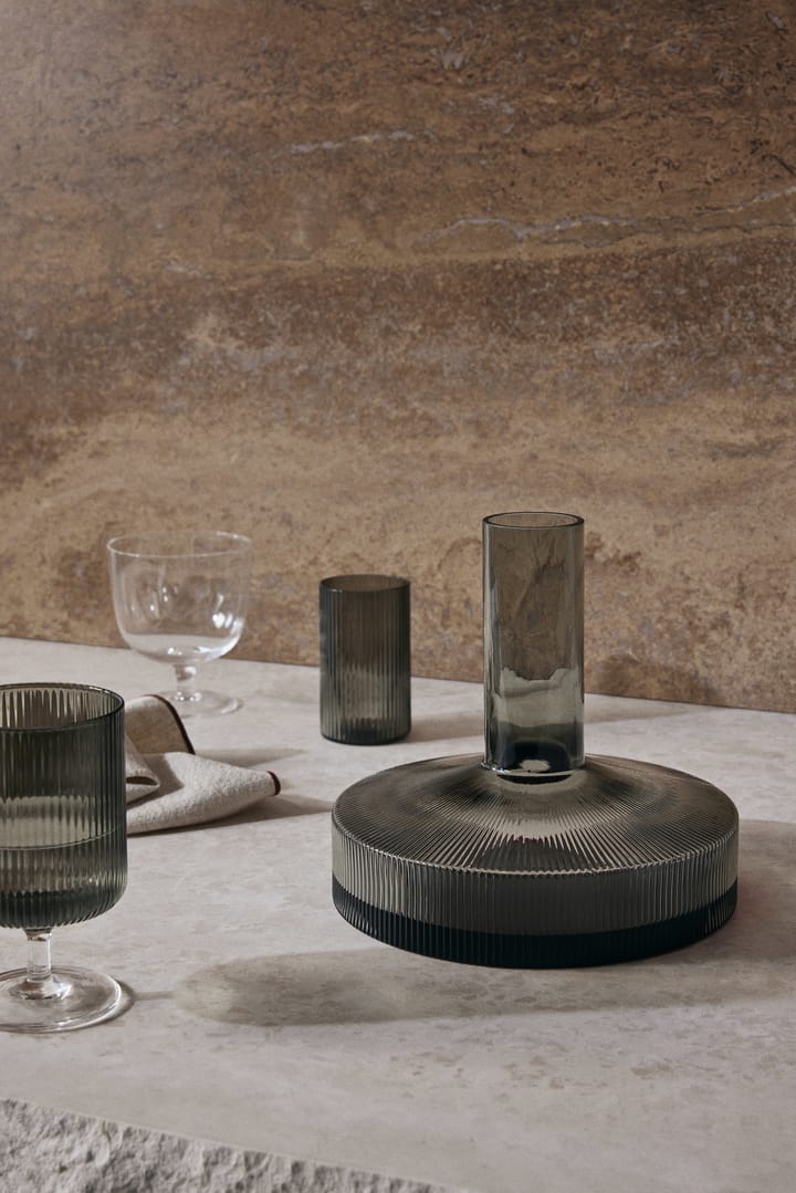 Karafka do wina Ripple, Popielaty dymiony Ferm Living