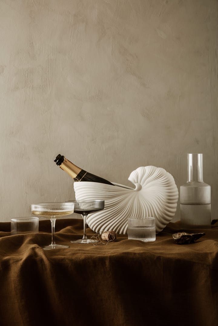 Karafka Ripple, Przezroczysta Ferm Living