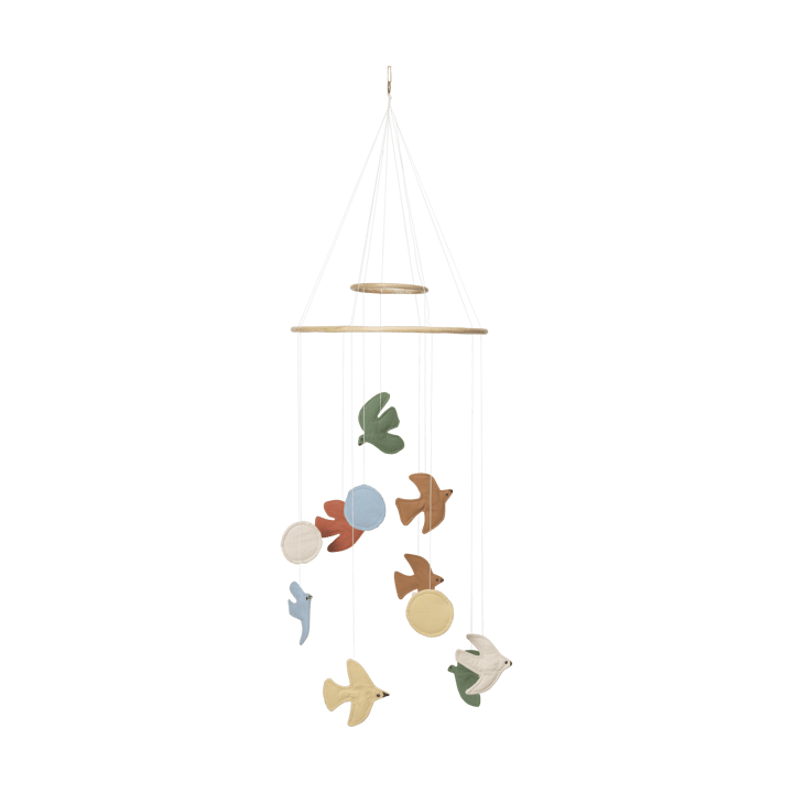 Karuzela nad łóżeczko Swif Bird - Multi - Ferm Living
