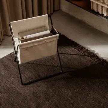 Kelim dywan 240x240 cm - dark melange - Ferm Living