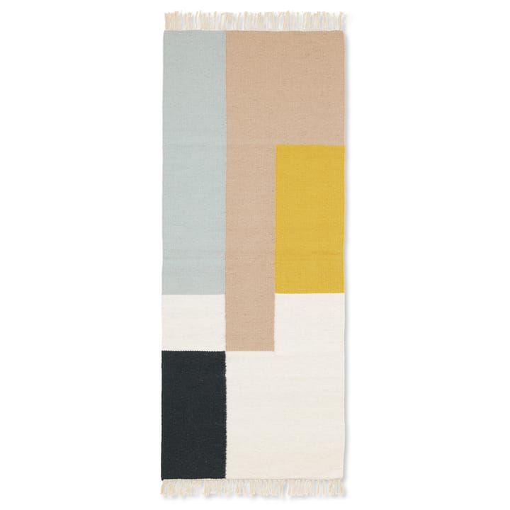 Kelim dywan 70x180 cm - squares - Ferm LIVING