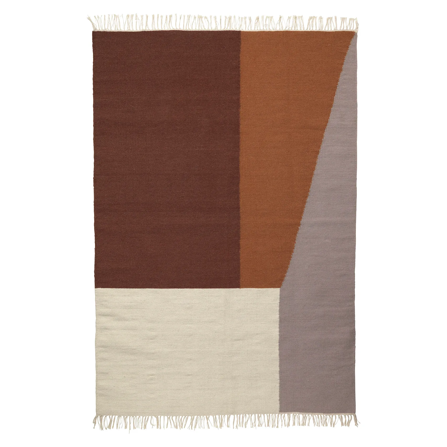 Kelim dywan160x250 cm, borders Ferm Living