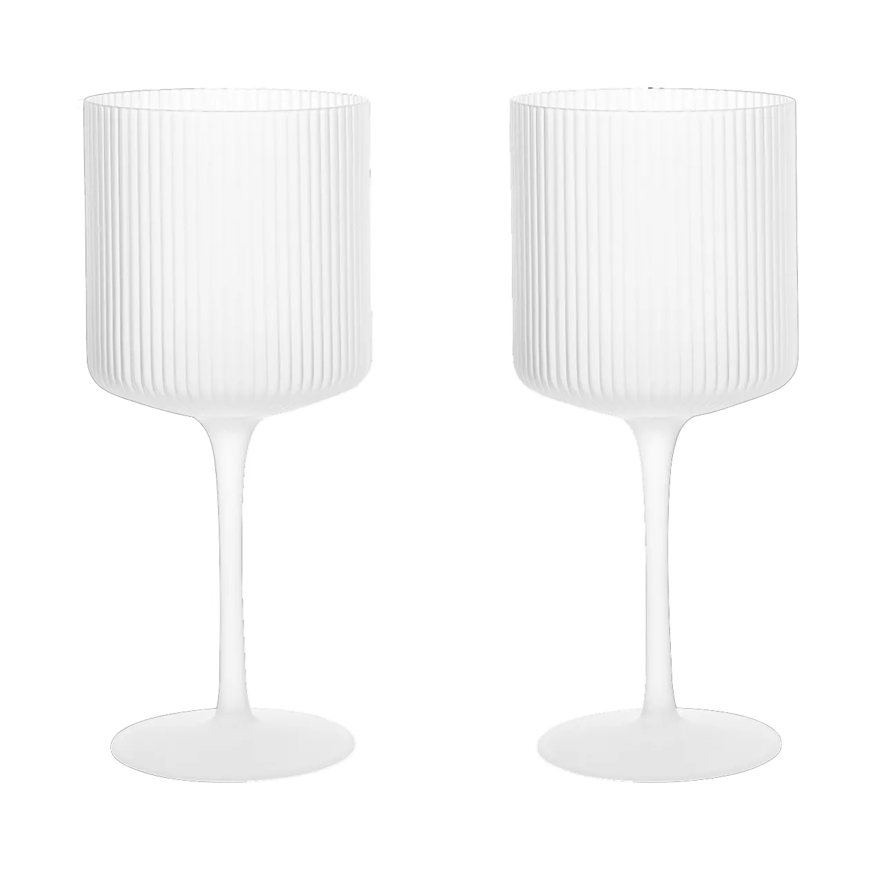 Kieliszek do wina czerwonego Ripple 32,5 cl 2-pack, Frosted Ferm Living