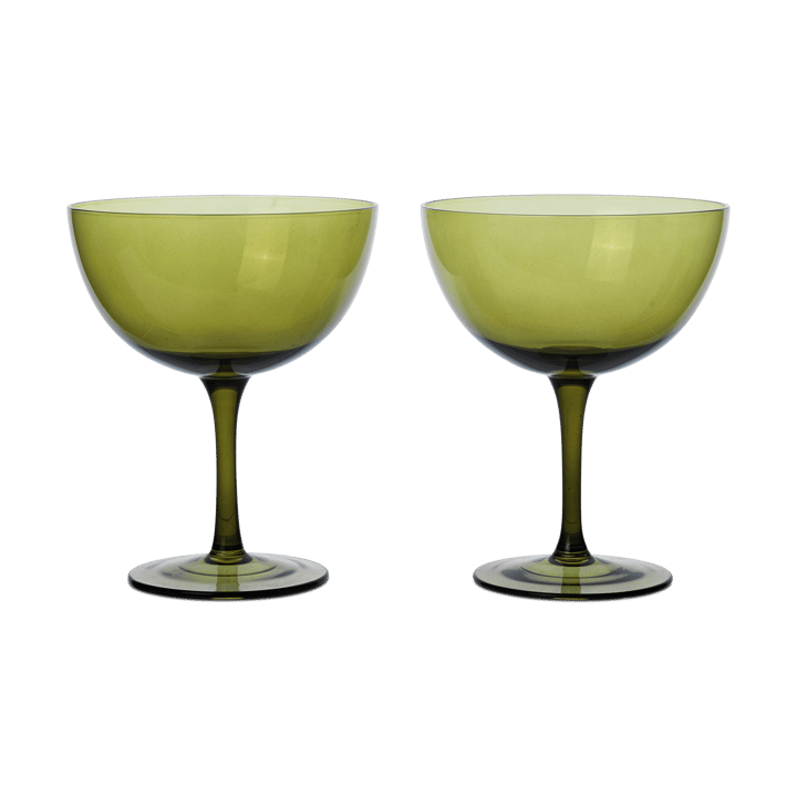 Kieliszek koktajlowy Host 24 cl 2-pack - Moss green - Ferm Living