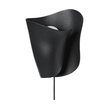 Kinkiet Oyster wall sconce - Black - Ferm Living