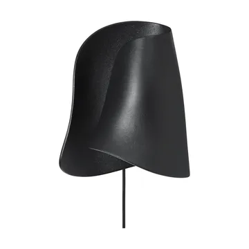 Kinkiet Oyster wall sconce - Black - Ferm Living