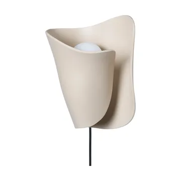 Kinkiet Oyster wall sconce - Light cashmere - Ferm Living