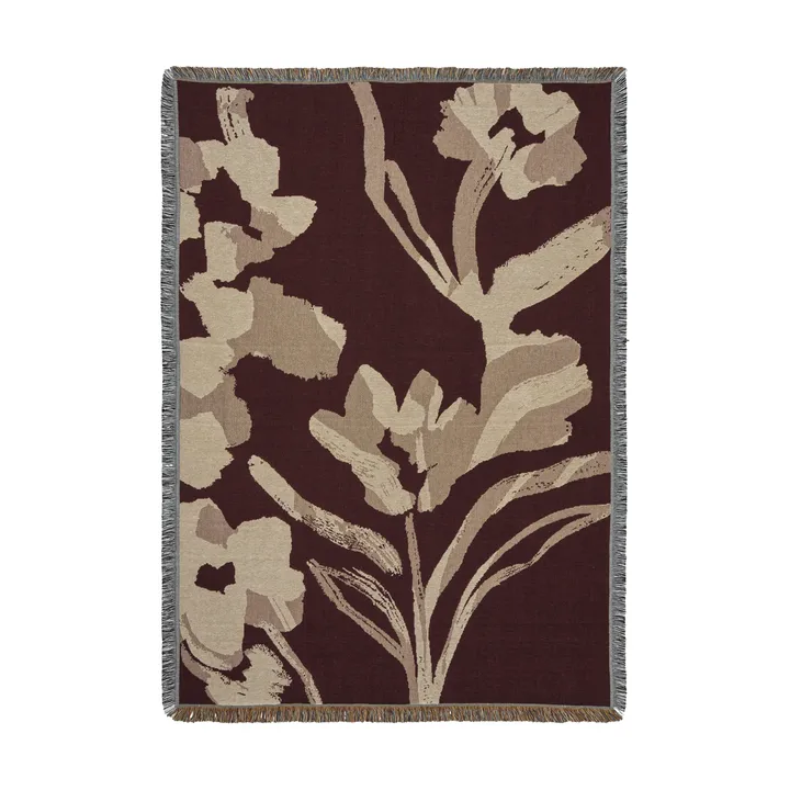 Koc Cilla - Dark pecan, 120x170 cm - Ferm Living