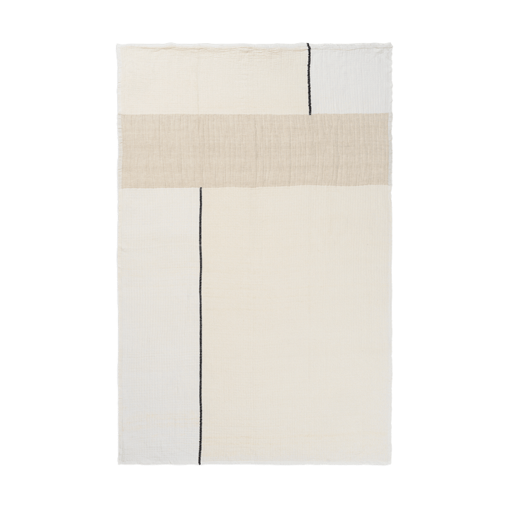 Koc Dela 120x170 cm - Natural-Off-white - Ferm Living