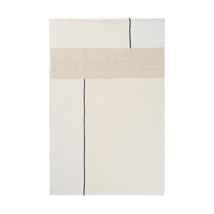 Koc Dela 120x170 cm - Natural-Off-white - ferm LIVING