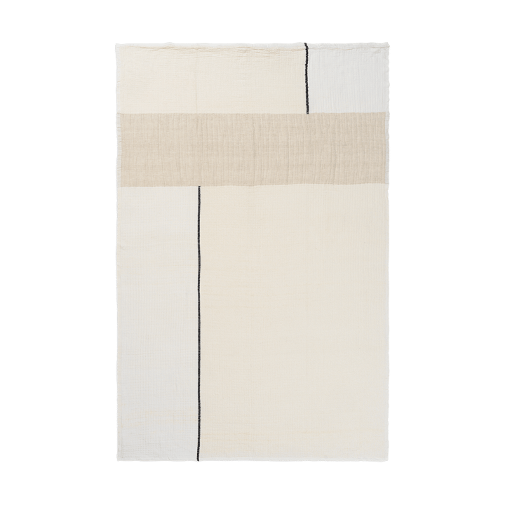Koc Dela 120x170 cm - Natural-Off-white - Ferm LIVING